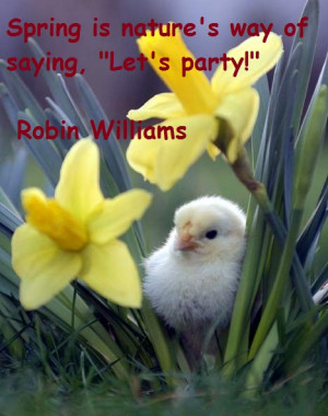 Funny Spring Quotes and Sayings