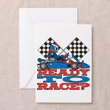 Go Kart Ready to Race Greeting Cards (Pk of 20) for