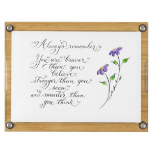 Inspirational quote calligraphy Always remember Rectangular ...