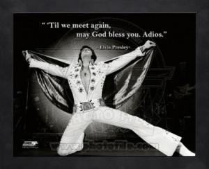 Til we meet again, may God bless you. Adios.