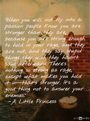 Little Princess Quote: A Little Princesses Quotes, Reading, Strength ...