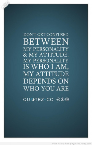 Status Quotes On Attitude (27)