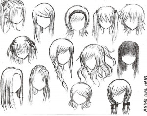 Anime hair by pixieprincessp