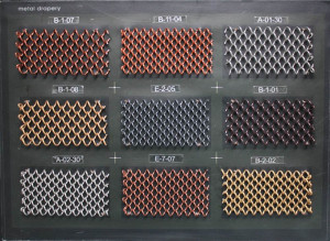 decorative metal fabric decorative mesh curtain metal mesh fabric