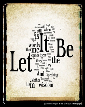 The Beatles Let It Be Lyrics