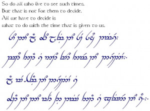 Elvish Translation For Tattoo The Hobbit Lord Of Rings Hd Picture