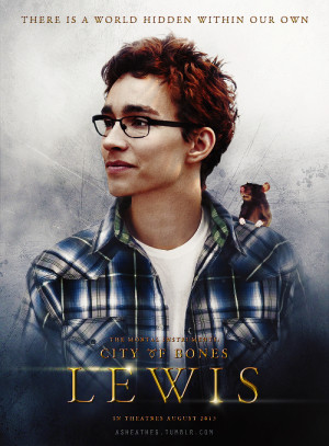 Simon Lewis character poster