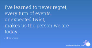 Quotes On Unexpected Life Events