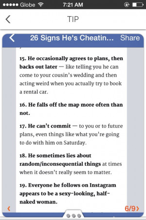 25 SIGNS He's cheating On YOU! 