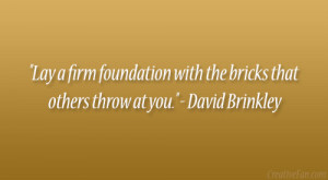 david brinkley quote
