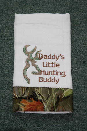 images of Daddy S Little Hunting Buddy Deer Machine Embroidery Design ...