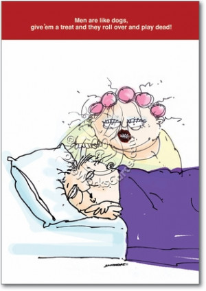 Men Are Like Dogs Adult Funny Anniversary Card Nobleworks