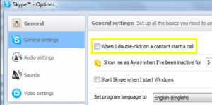 Click on Tools>Options>General Settings. At the very top, uncheck the ...