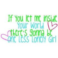 lonely girl quotes photo: One Less Lonely Girl LetmeInsideQuotes.jpg