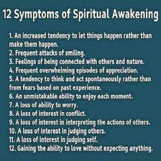 Spiritual awakening More