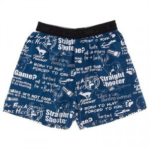 Fun Boxers Hunting Phrases Boxer Shorts for Men