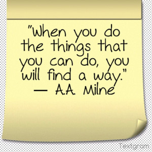 quotes from A.A. Milne