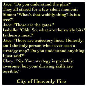 Lightwood, Clary Fairchild, and Simon Lewis (City of Heavenly Fire ...