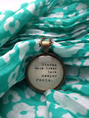 Bronze Dolly Parton quote jewelry 1 pendant