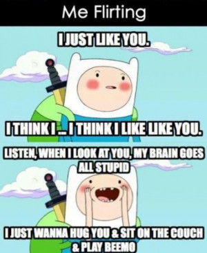 Adventure Time on Flirting