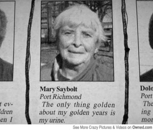 funny old people sayings