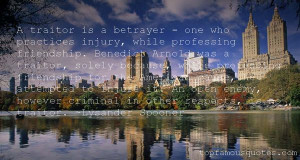 traitor quotes