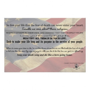 Act of Valor Poem - Poem by Tecumseh Poster