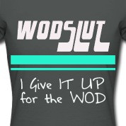 WODSLUT Women's american apparel crossfit