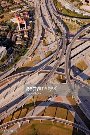 High Five Interchange in Dallas Texas
