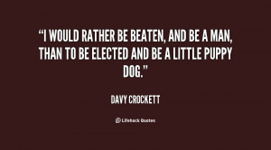 Davy Crockett Quotes