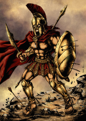 Leonidas King Sparta Mkozmon