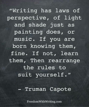 On writing | Truman Capote