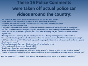16 Police Comments - Actual funny quotes from Police