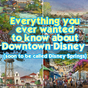 guide to Downtown Disney Disney Springs from WDWPrepSchool