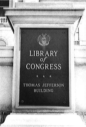 on First Street S.E. in front of the Jefferson Building. The Library ...
