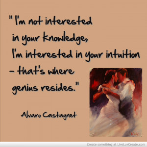 Adironnda Alvaro Castagnet Intuition