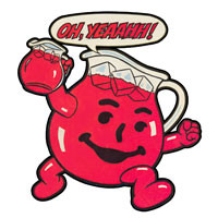 kool aid just because of how awesome kool aid man is