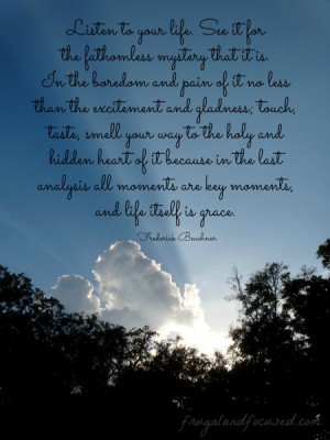 31 Days of Encouraging Quotes – Life Itself Is Grace