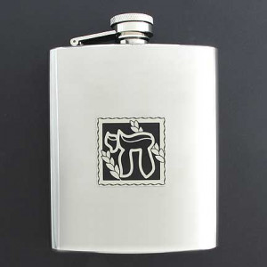Chai Hip Flask for Celebrating Life - Add any color
