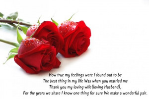 first wedding anniversary poems husband year marriage quotes