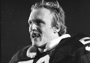 Pittsburgh Steelers linebacker Jack Lambert during Super Bowl XIV ...