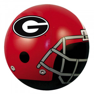 ... University of Georgia Bulldogs Football Outdoor Inflatable Beach Ball