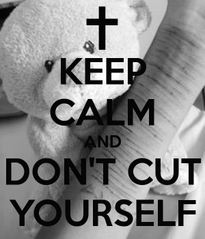 How To Cut Yourself And don't cut yourself