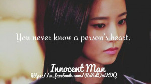 Innocent Man #KDrama #Quote