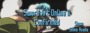 Sword Art Online II Confirmed Facebook Cover Sinon by Diamondketo