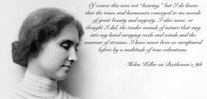 Beethoven Quotes Music Helen keller beethoven