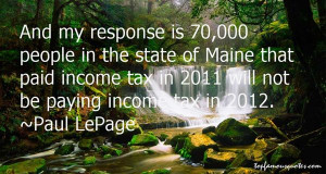 Paul LePage Quotes Pictures