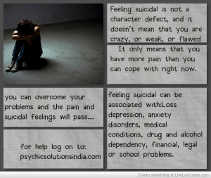 Quotes About Overcoming Suicidal Thoughts Quotes about o