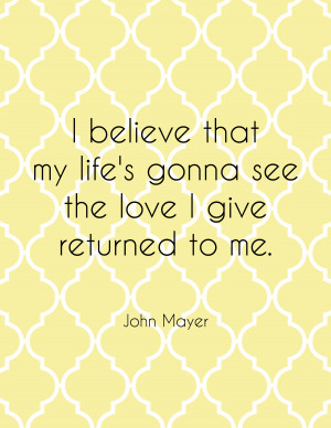 john mayer