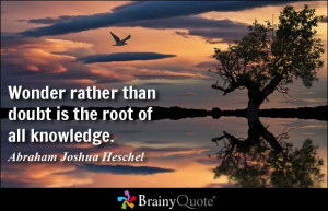 Abraham Joshua Heschel Quote